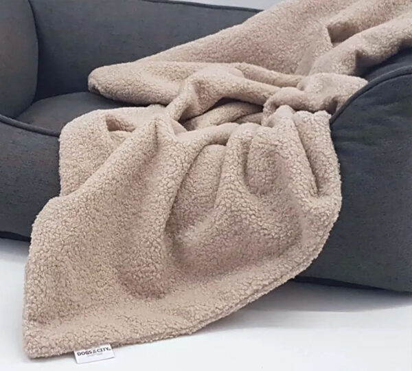 beige hondenkleed teddy