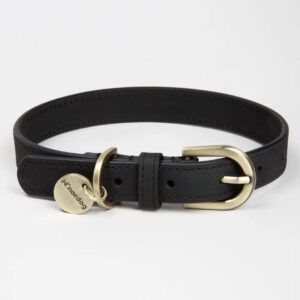 nordog zwarte hondenhalsband