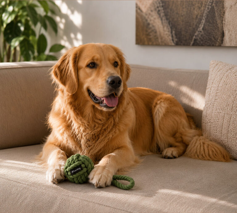 sterk trektouw voor honden