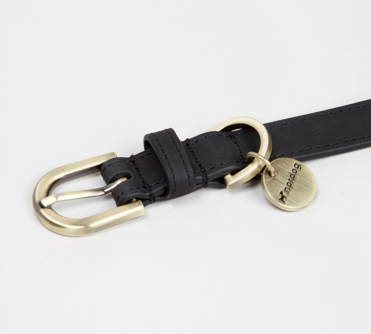 zwarte hondenhalsband nordog