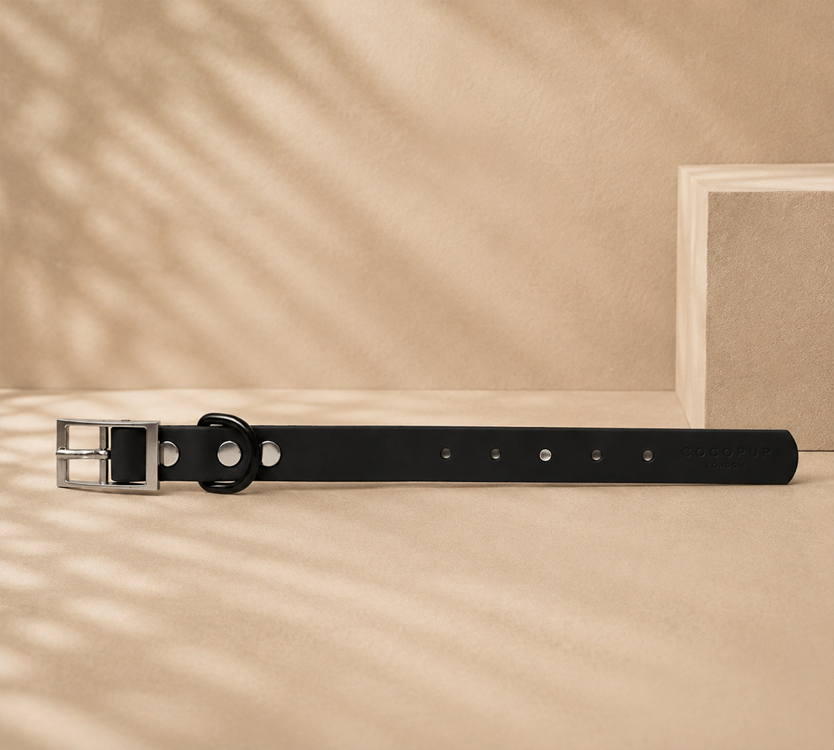 cocopup halsband zwart