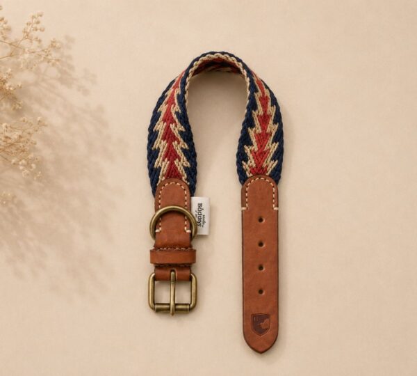 blauwe hondenhalsband kopen