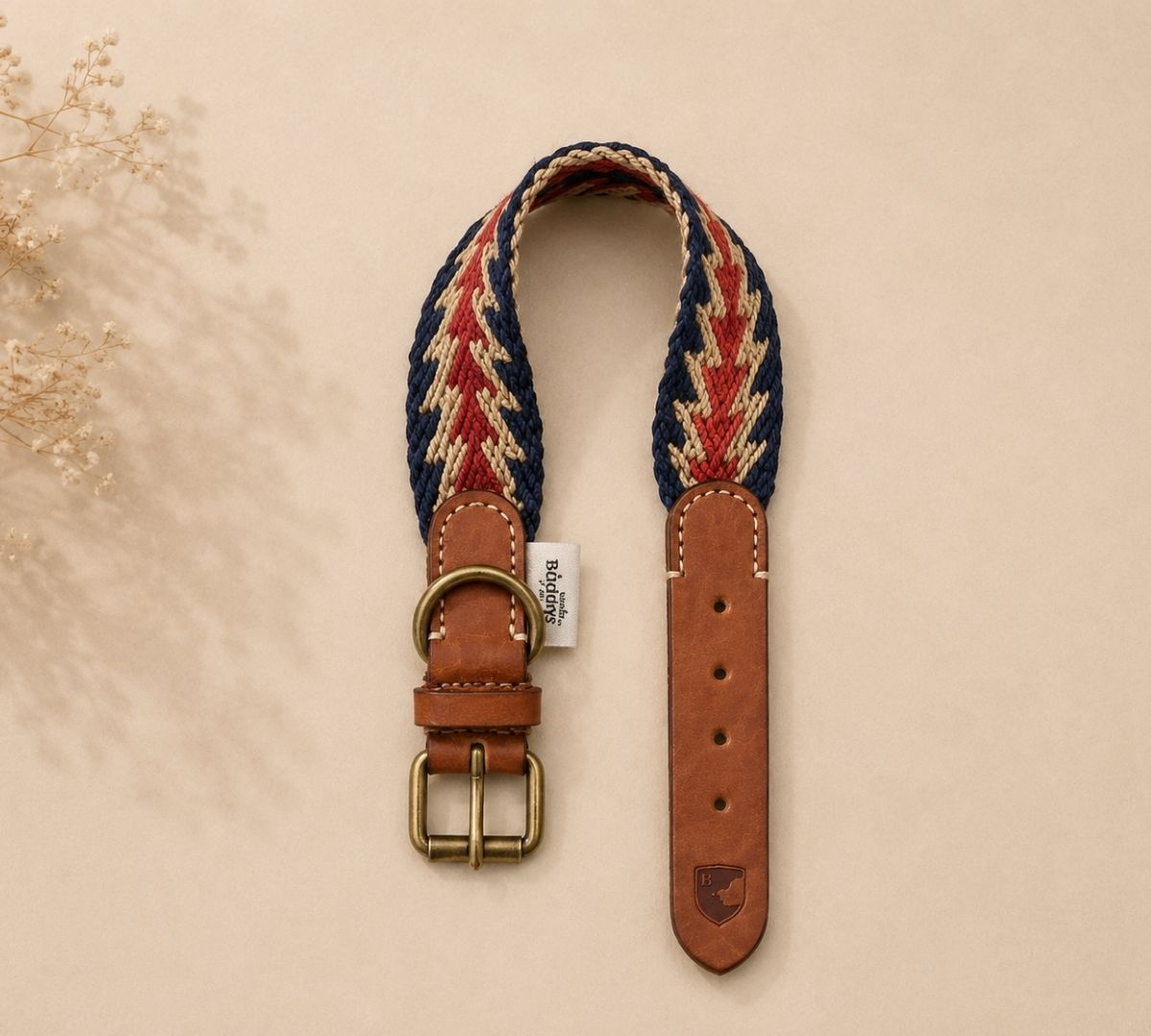 blauwe hondenhalsband kopen